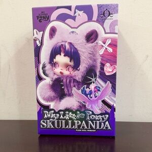 My Little Pony Skullpanda Plush Doll - Confirmed NWT Twilight Sparkle